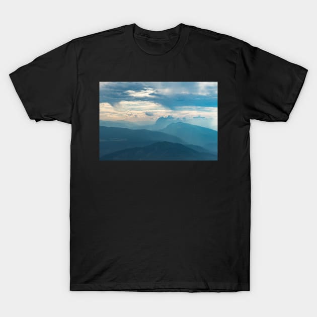 Mountain Sky T-Shirt by EviRadauscher